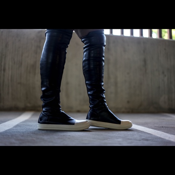 Womens knee high sneakers - Picture 1 of 3